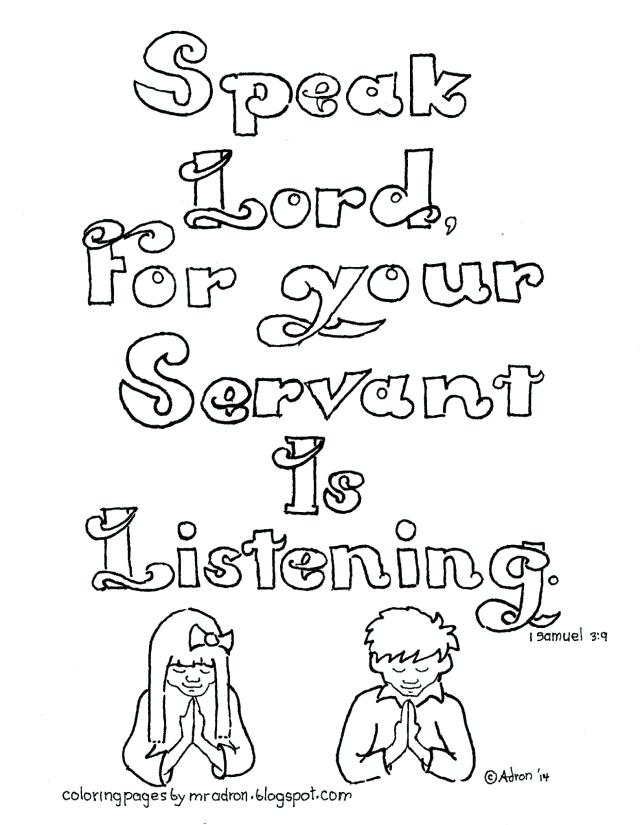 640x825 Samuel Coloring Pages