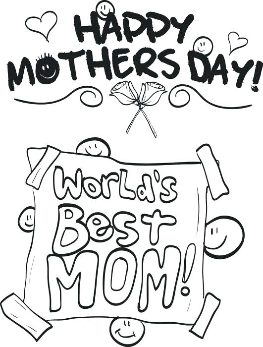 1 Mom Coloring Pages