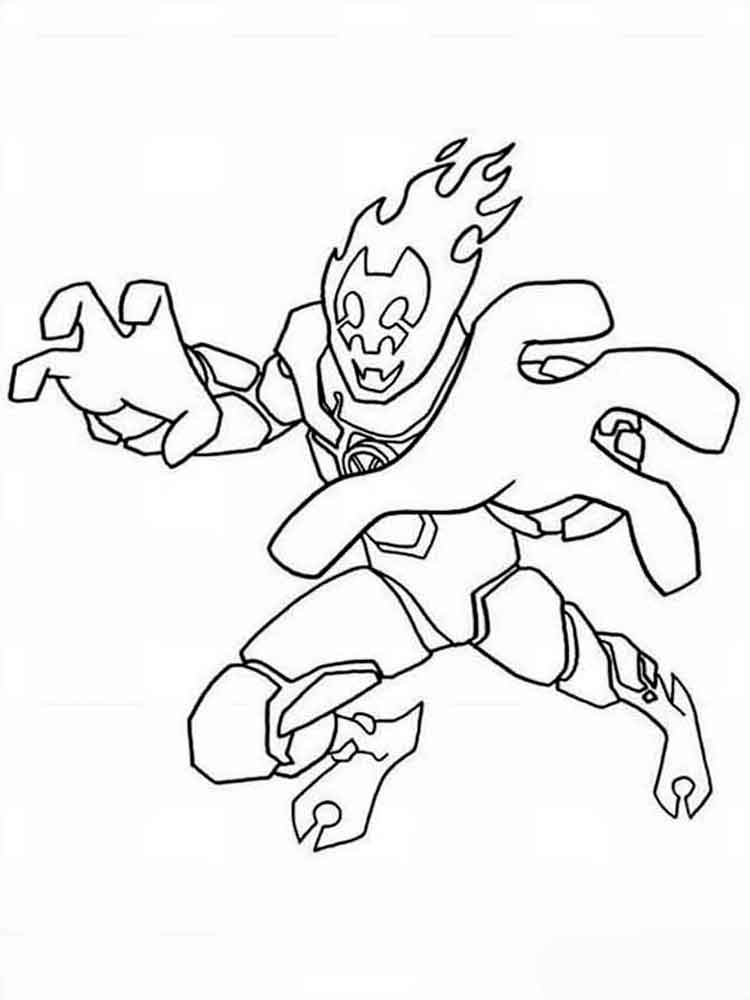 750x1000 Ben 10 Coloring Pages. Download And Print Ben 10 Coloring Pages