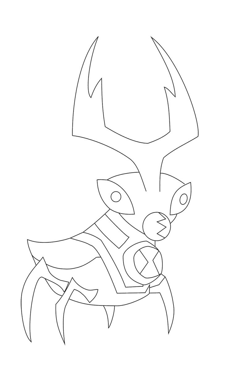 736x1229 Printable Coloring Pages Ben 10 Drawing 4cb4pgedi Coloring Pages