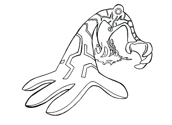 600x437 Ben 10 Coloring Page