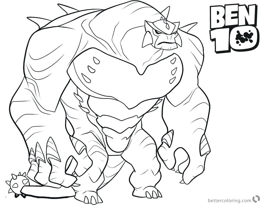 900x700 Ben 10 Coloring Pages