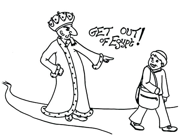 600x457 10 Plagues Coloring Sheet Plagues Of Coloring Pages Pharaoh Send