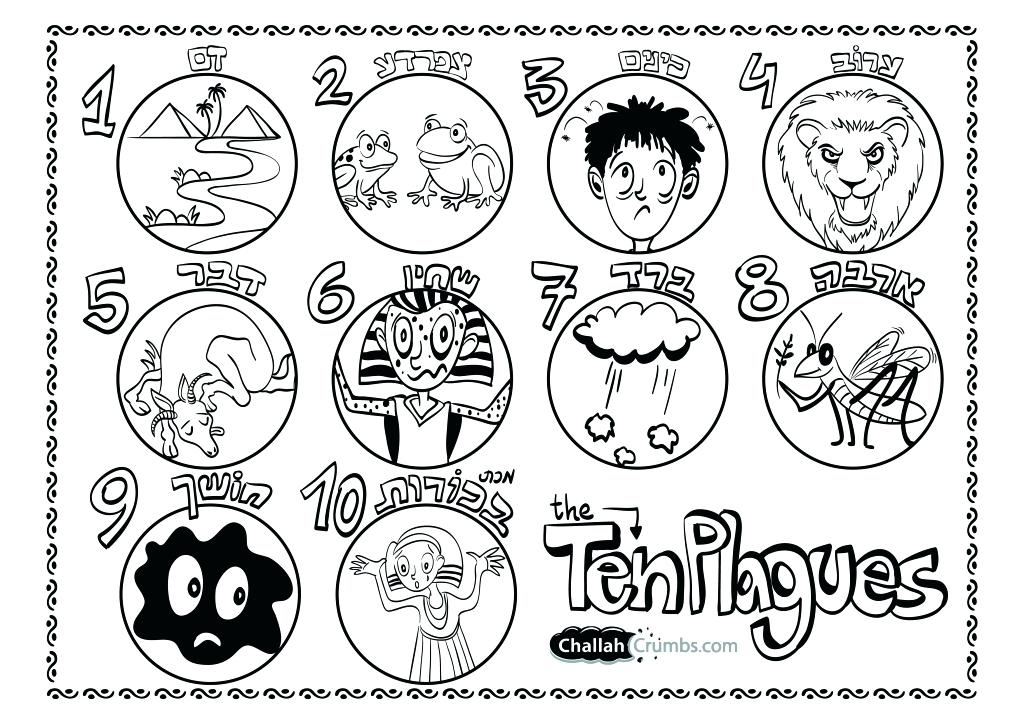 1024x724 10 Plagues Of Egypt Coloring Pages X 10 Plagues Of Egypt Colouring