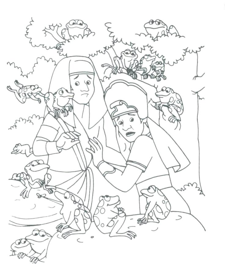 736x863 And The Plagues Coloring Pages 10 Plagues Of Egypt Coloring Pages
