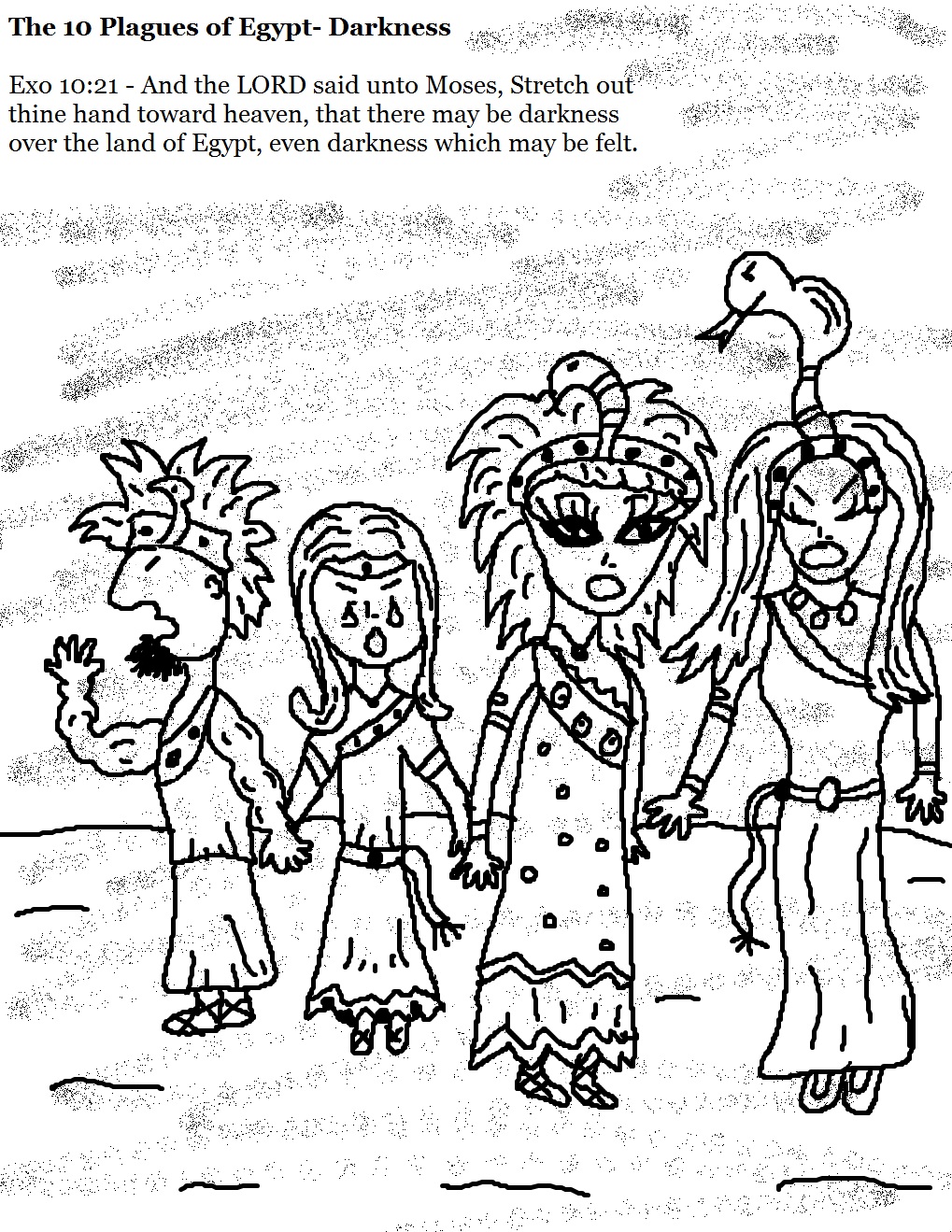 1019x1319 Church House Collection Blog The 10 Plagues Of Egypt Coloring Pages