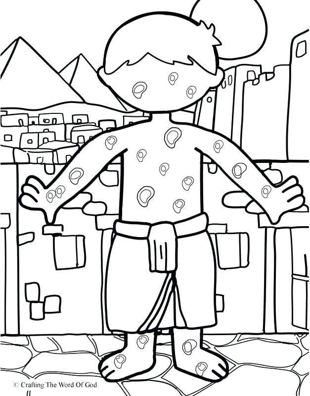 627x800 10 Plagues Of Egypt Coloring Pages Ten Plagues Of Coloring Pages