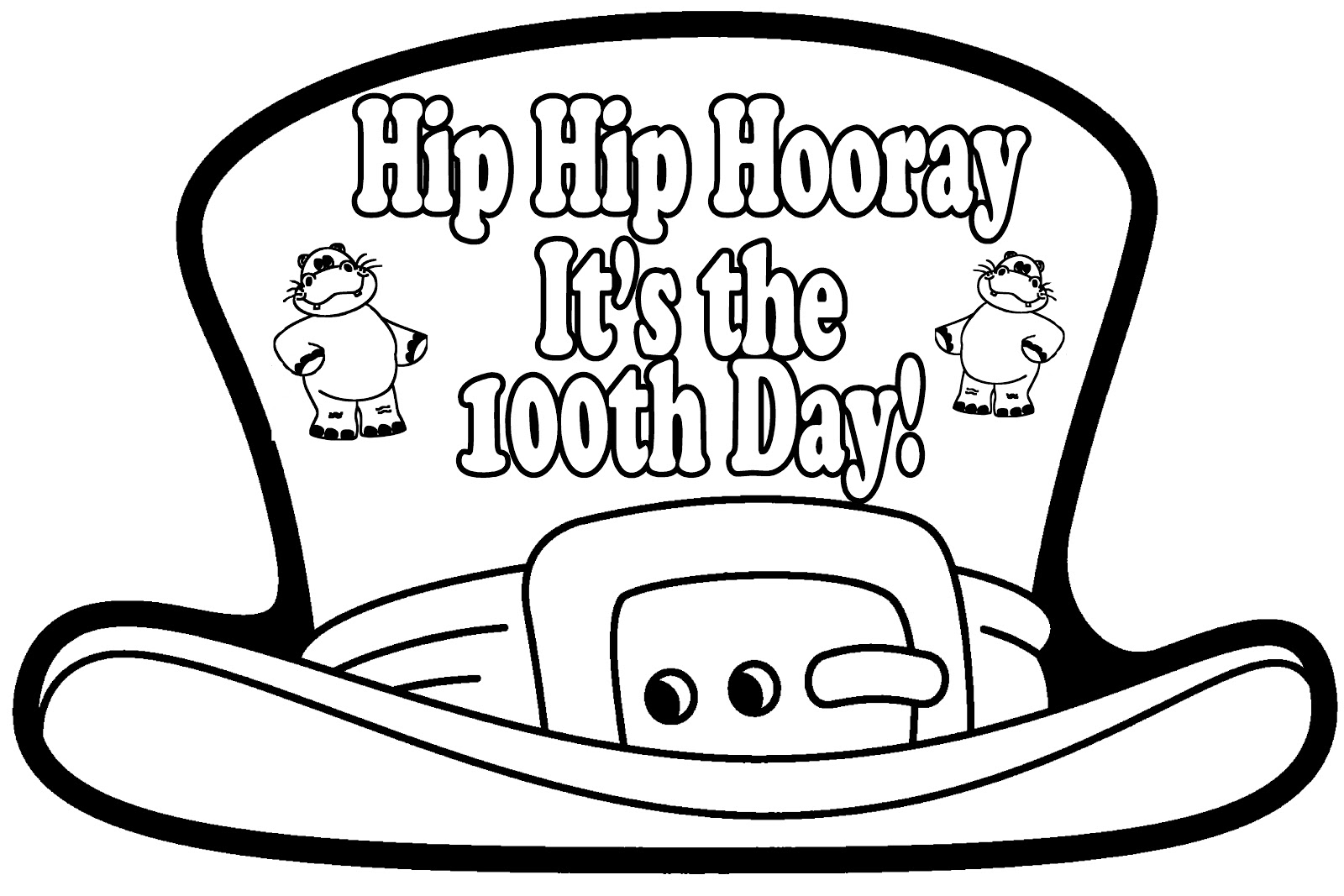 1600x1067 100th Day Of School Coloring Pages