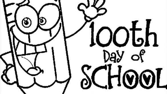 585x329 100 Coloring Pages Free Printable Days Of School Arilitv Com 1000
