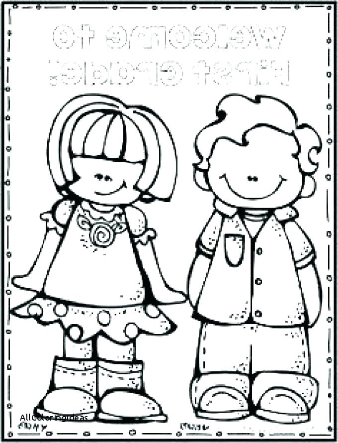 100 Day Coloring Pages