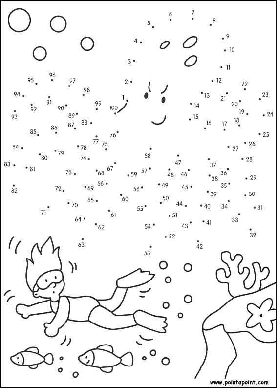 567x794 100 Day Coloring Pages Coloring Pages For Dot To 1 Day Coloring