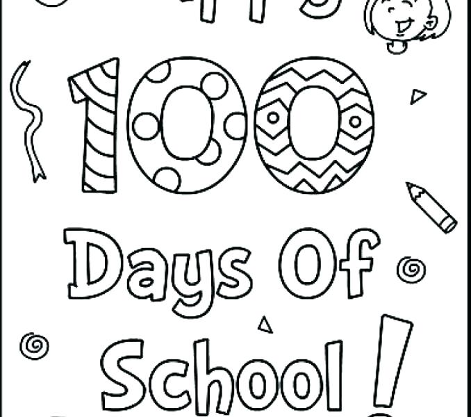 678x600 100 Day Coloring Pages Day Coloring Pages Day Coloring Page Day