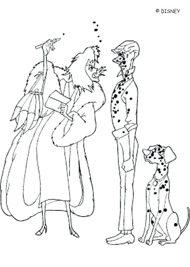 607x850 101 Dalmatians Coloring 101 Dalmatians Coloring Pages Printable