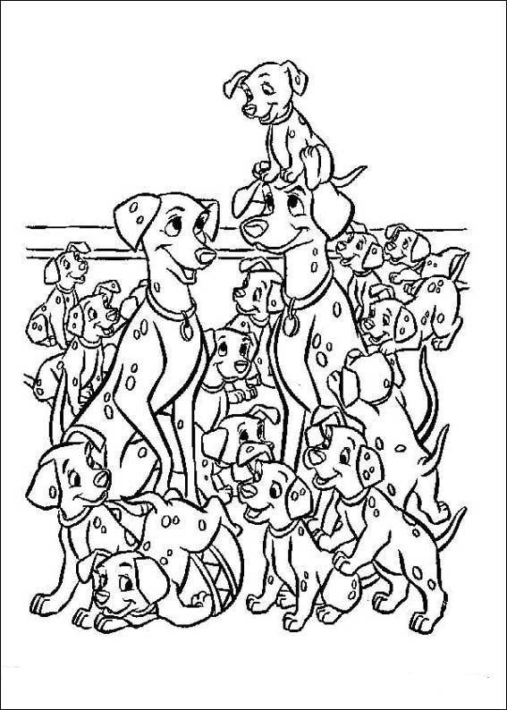 567x794 101 Dalmatians Coloring Page 38