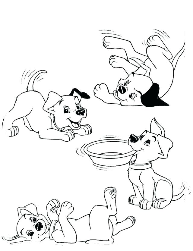 640x833 101 Dalmatians Coloring Page 6 5 Coloring Page Coloring Pages