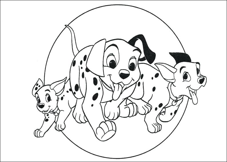 794x567 101 Dalmatians Coloring Pages Dalmatians Coloring Pages 2 101
