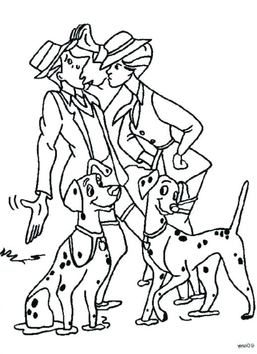 518x713 101 Dalmation Coloring Pages Dalmatians Coloring Pages First Meet