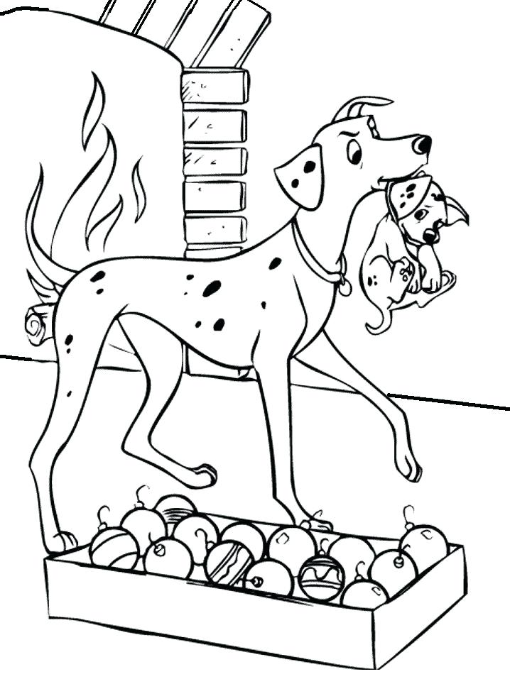 718x957 101 Dalmation Coloring Pages Pages 101 Dalmatians Coloring Pages