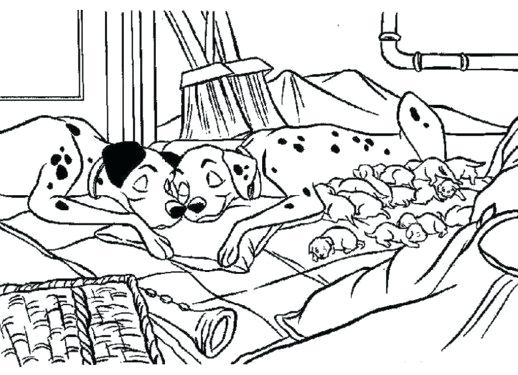 518x375 101 Dalmations Coloring Pages Coloring Pages Coloring Pages Cutest
