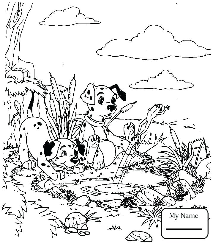 717x819 101 Dalmations Coloring Pages Dalmatians Pictures To Print