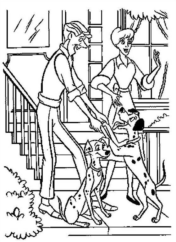 560x770 Top 81 101 Dalmations Coloring Pages