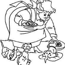 220x220 101 Dalmatians Coloring Pages