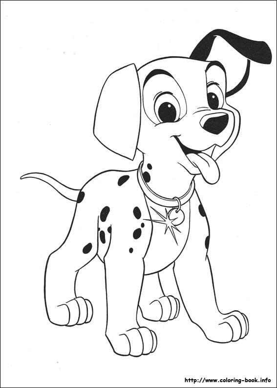 567x794 101 Dalmatians Coloring Pages On Coloring