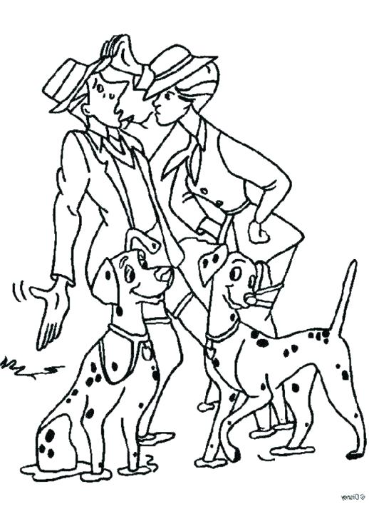 518x713 Coloring Page 101 Dalmation Coloring Pages Printable Dalmation