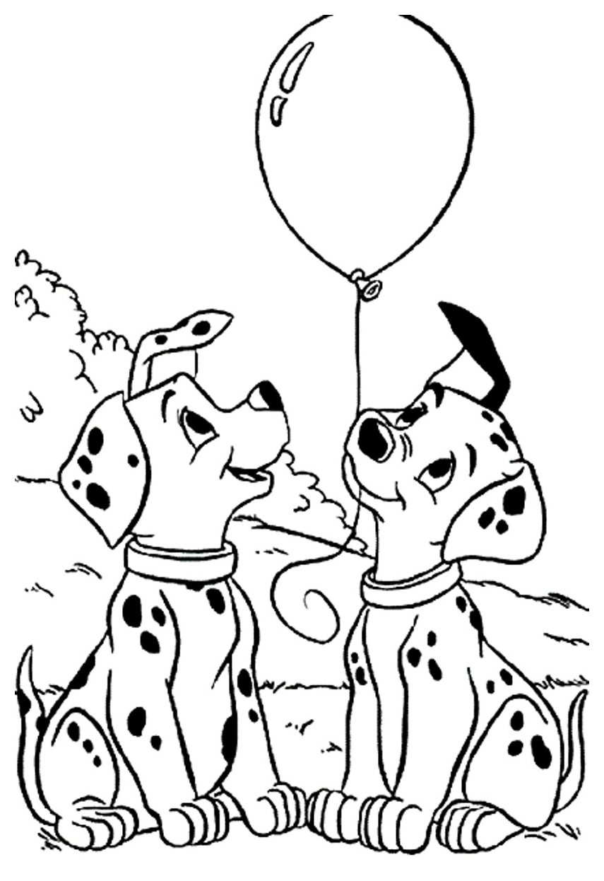 855x1246 Unique Dalmation Coloring Pages Dalmatian Page Free Printable