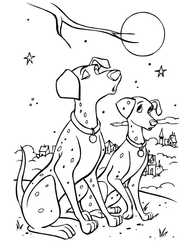 640x821 101 Dalmations Coloring Pages Dalmatians Coloring Pages Pages 101