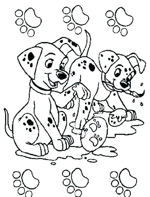 518x678 Dalmatians Colouring Pages Page 2 For Sister Dalmatians Colouring