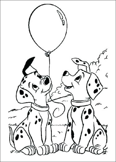 374x525 Dalmation Coloring Pages Dalmatian Coloring Page D Is