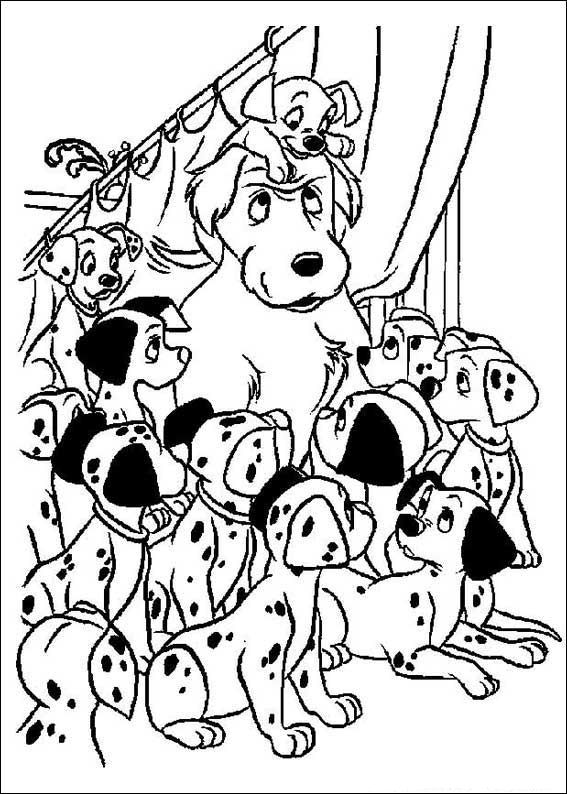 567x794 Kids N 77 Coloring Pages Of 101 Dalmatians