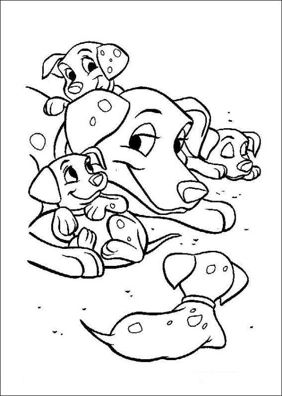 567x794 101 Dalmatians Coloring Page 29