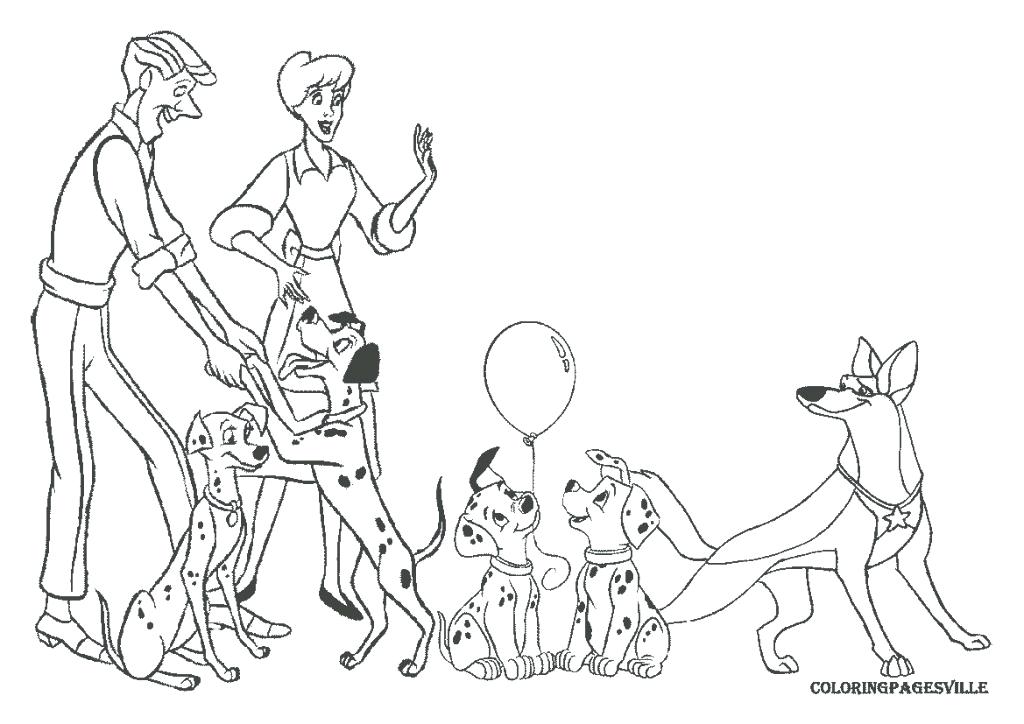 1024x724 Dalmatians Coloring Pages Dalmatians Coloring Pages 102 Dalmatians