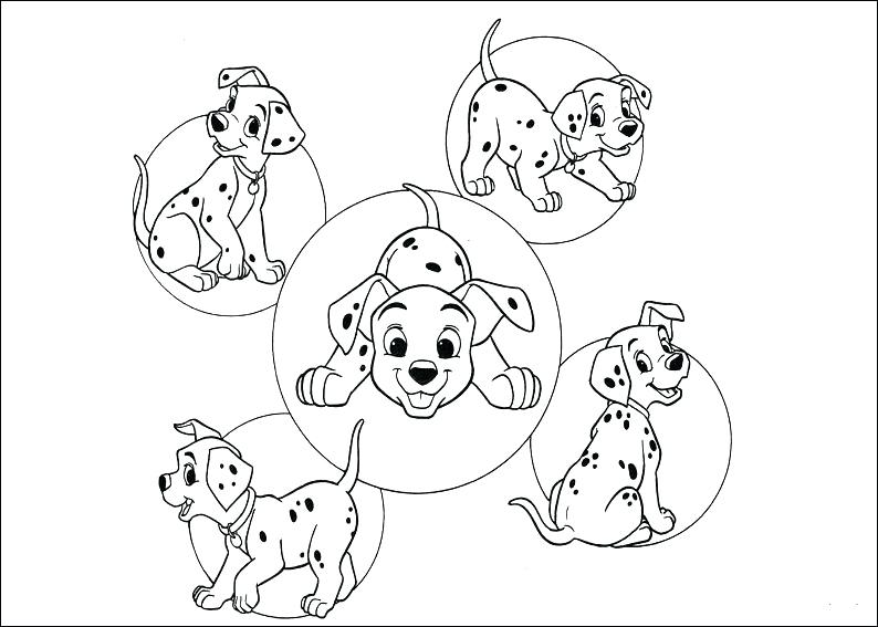 794x567 Dalmation Coloring Pages Coloring Pages 102 Dalmatians Coloring