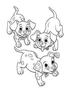 236x304 Nice Good 102 Dalmatians Coloring Pages Disney