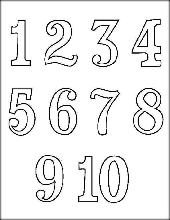 593x768 Glamorous 123 Coloring Pages 79 16113