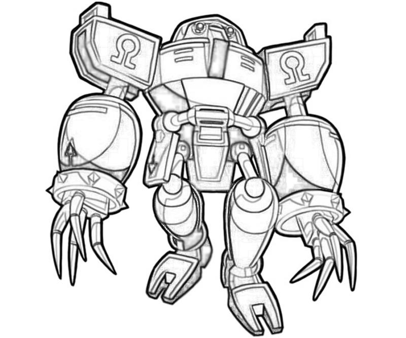 800x667 Metal Sonic Coloring Pages To Print