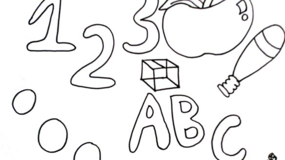 585x329 123 Coloring Pages Coloring Pages Mesr 123 Coloring Pages