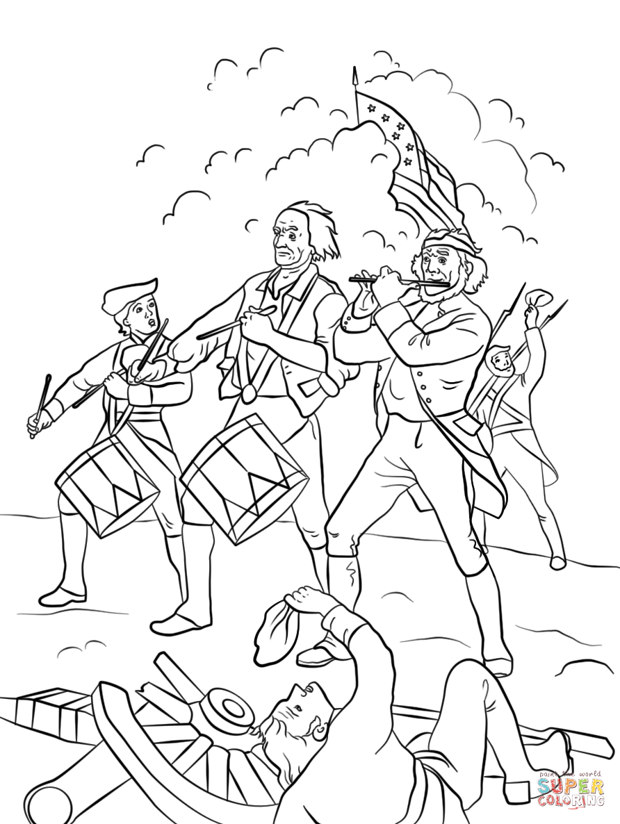 892x1186 American Revolutionary War History 13 Colonies Map Coloring Pages