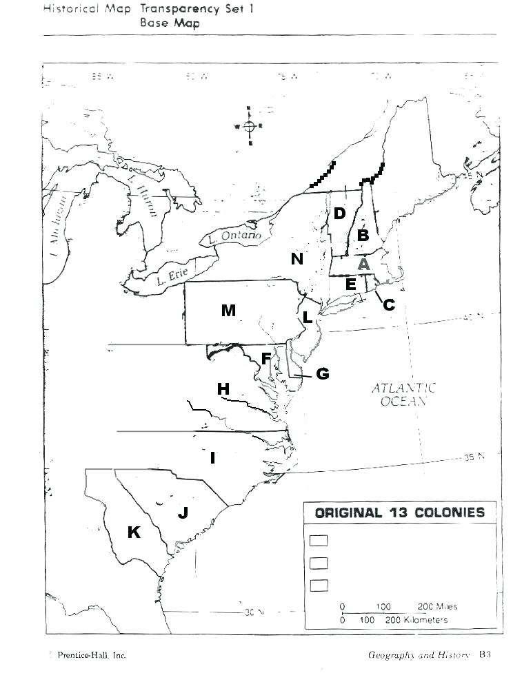 757x993 Colonies And Cities 13 Colonies Map Worksheets