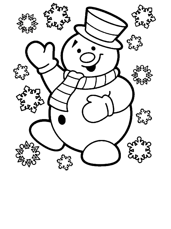 600x800 Christmas Coloring Pages For 2 Year Olds