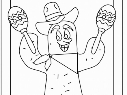 440x330 35 Mexico Flag Coloring Pages, Coloring Page Mexican Flag