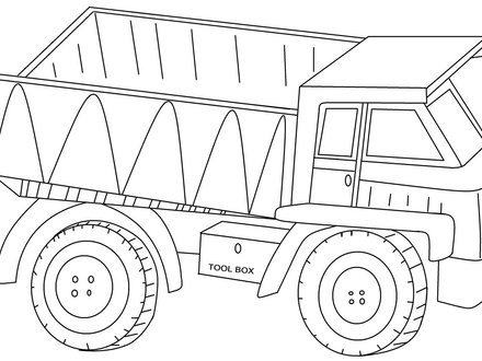 440x330 43 Truck Coloring Pages, Pickup Truck Coloring Page Free Coloring