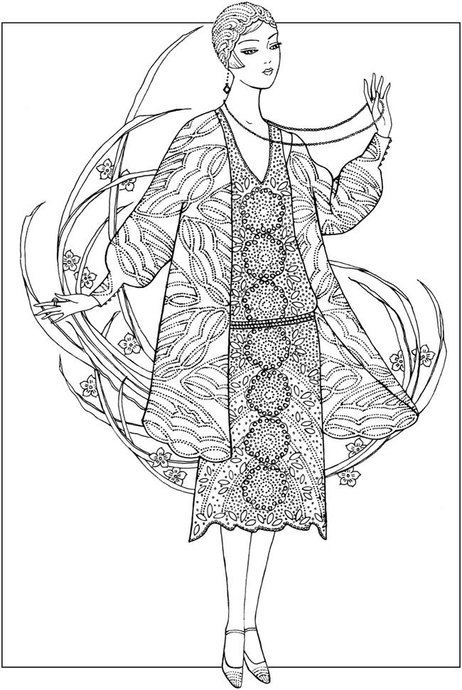 650x971 1391 Best Creative Haven Coloring Pages By Dover Images