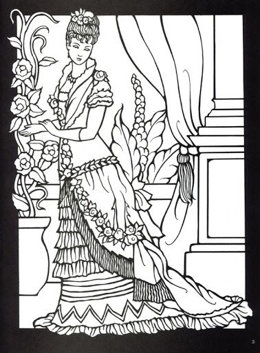 378x512 37 Best Historical Fashion Coloring Pages Images