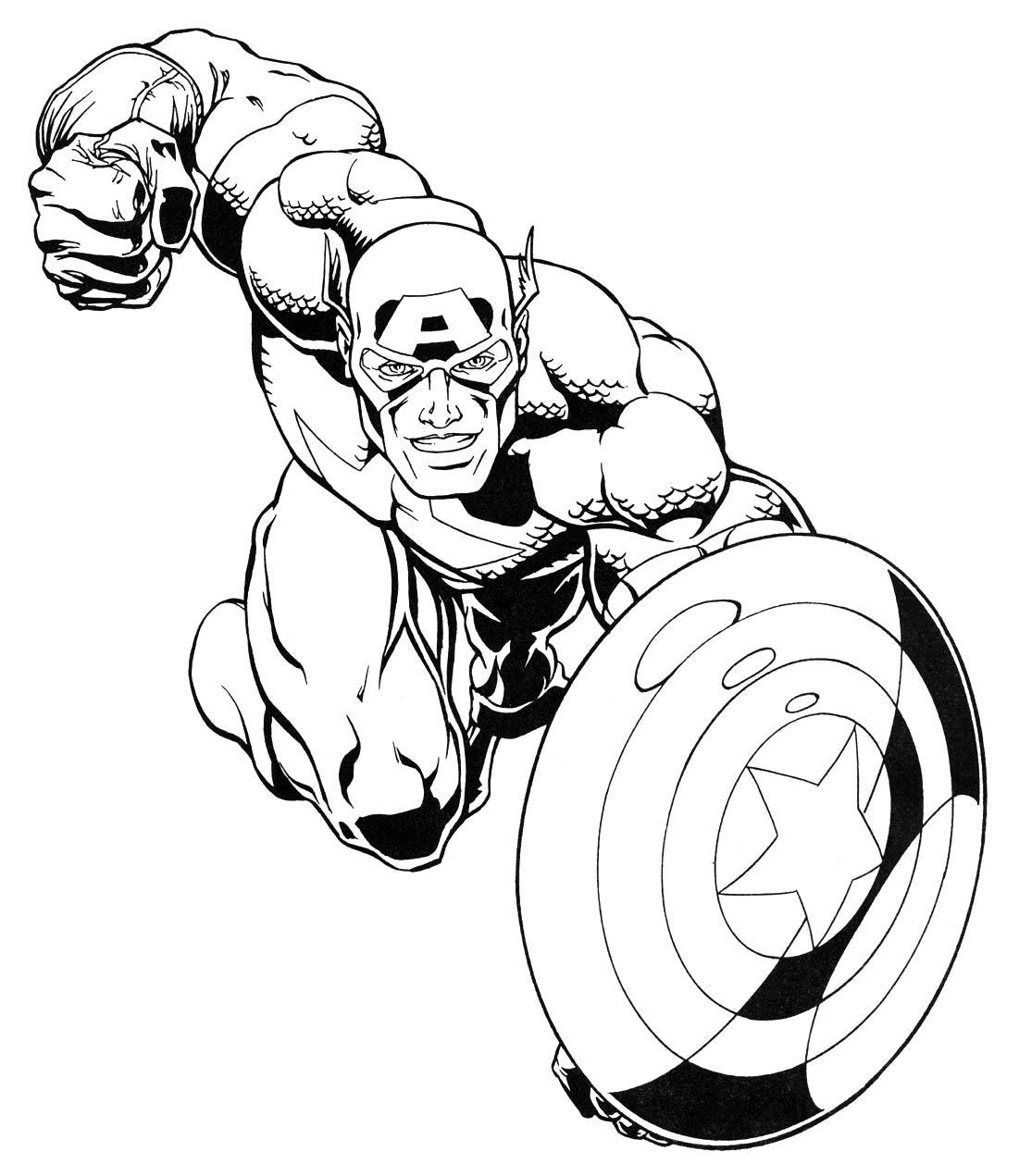 1101x1271 Free Marvel Comic Coloring Pages