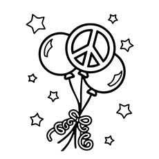 230x230 Top 25 Free Printable Peace Sign Coloring Pages Online