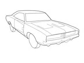 1970 Dodge Charger Coloring Pages